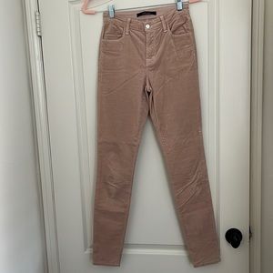 J Brand brushed corduroy pants